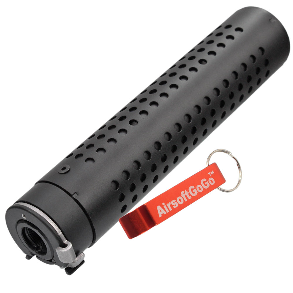 M4 / M16シリーズ電動ガン用14mm逆ネジサプレッサー フラッシュ