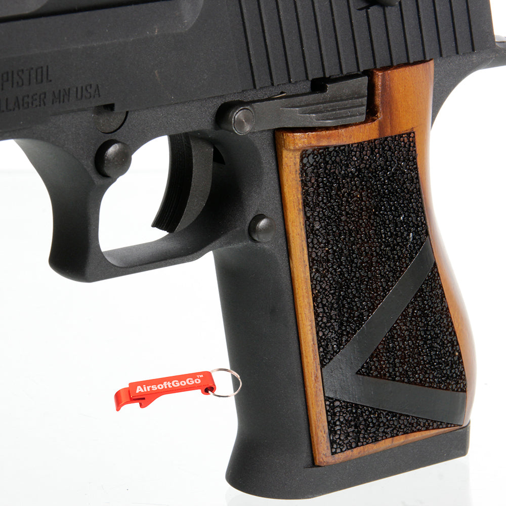 デザートイーグル 木製グリップパネル WEのデザートイーグル ガス