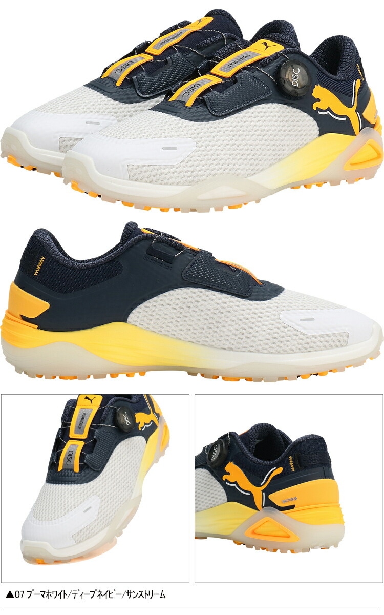 プーマ ゴルフ シャドウキャット ニトロ ディスク スパイクレス メンズ
