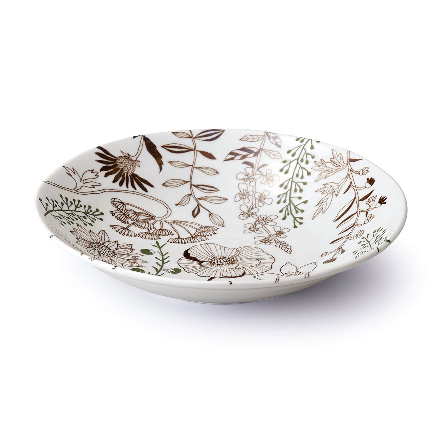 フラワーパターン ボウルL 22cm | aito製作所 | 美濃焼・瀬戸焼を中心