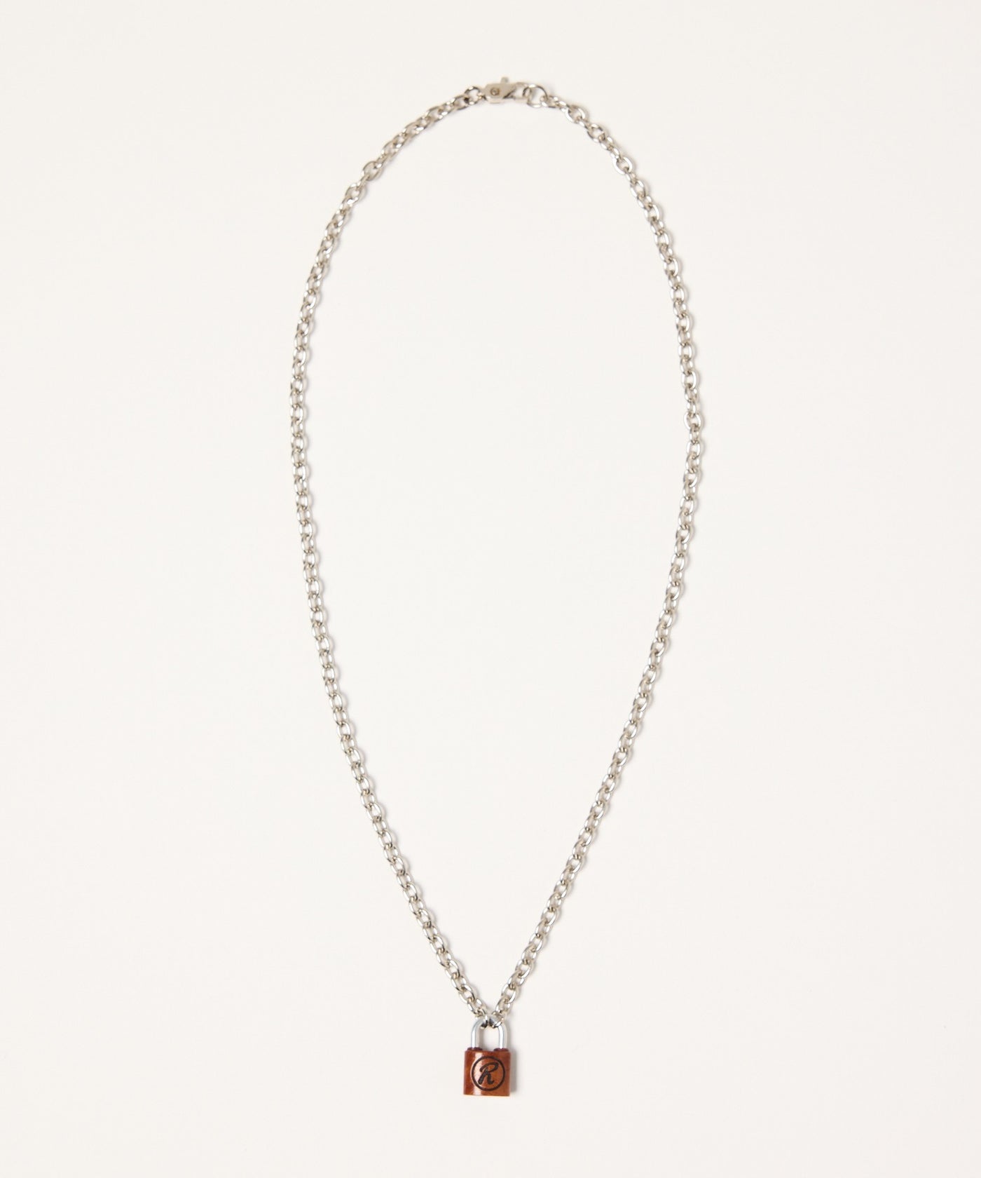 TSUGE×AIVER ウッドパドロックネックレス