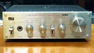 AA-15X ラジカセ拡張用ステレオプリ・メインアンプ ー アイワ