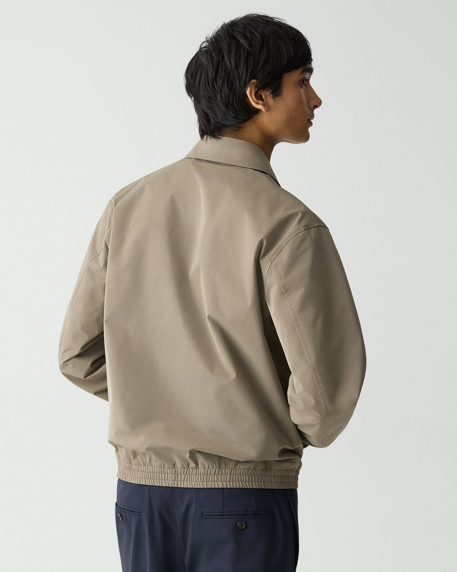 Foundation Twill Blouson Zip Jacket | Theory