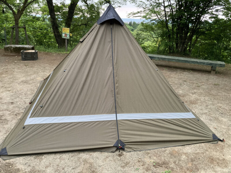 初心者も安心！YOKA TIPI徹底レビュー】設営簡単でおしゃれなテント