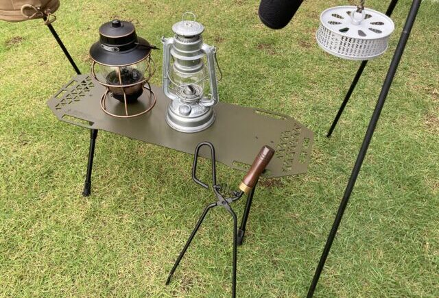 VENTLAXのロマン枠テーブル【TAKIBI SIDE TABLEレビュー】カスタムも