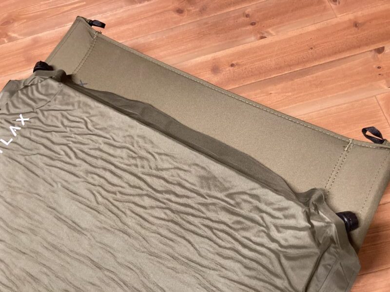 極上の寝心地！VENTLAXインフレーターマット8cmの厚さ【5cmマットと