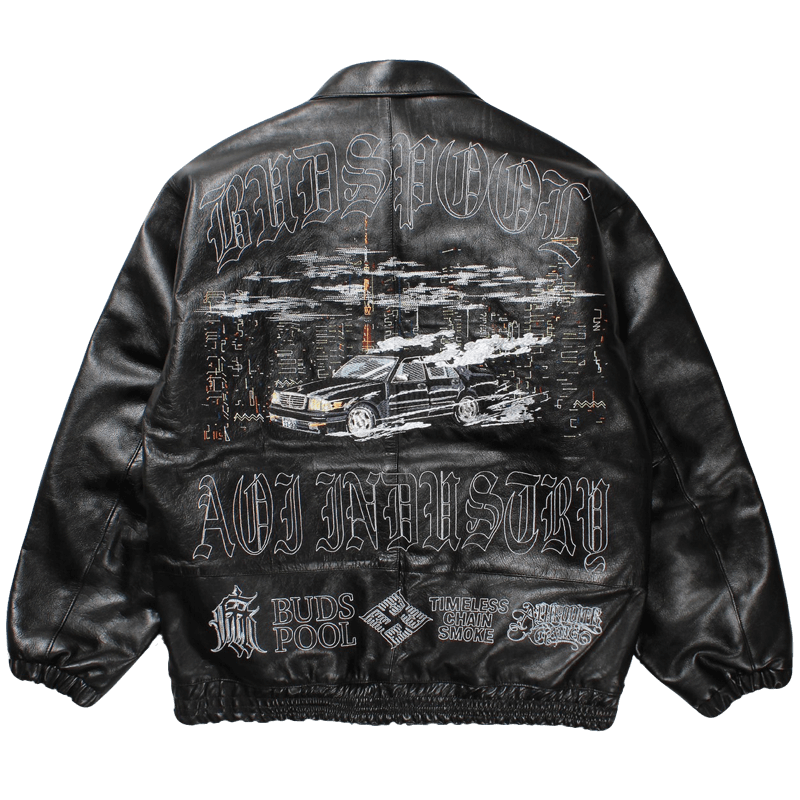 受注予約 葵産業 x BUDSPOOL LEATHER JACKET - 葵産業 aoi industry