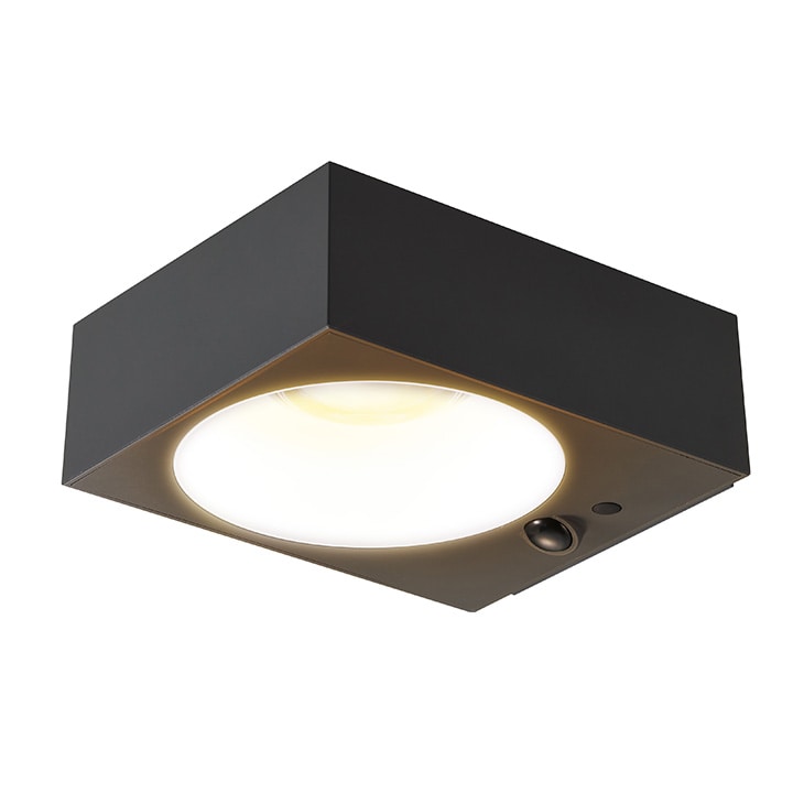 ExLights ソーラーウォールライト BLOCK /A: ライト・イルミネーション