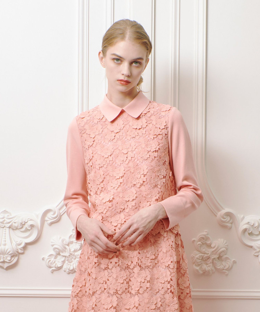 LOULOU WILLOUGHBY】ケミカルフラワーレースプルオーバー|allureville