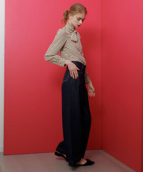 LOULOU WILLOUGHBY】デニムバギーパンツ|allureville OFFICIAL SITE