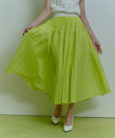 LOULOU WILLOUGHBY】カールマイヤープリーツスカート|allureville