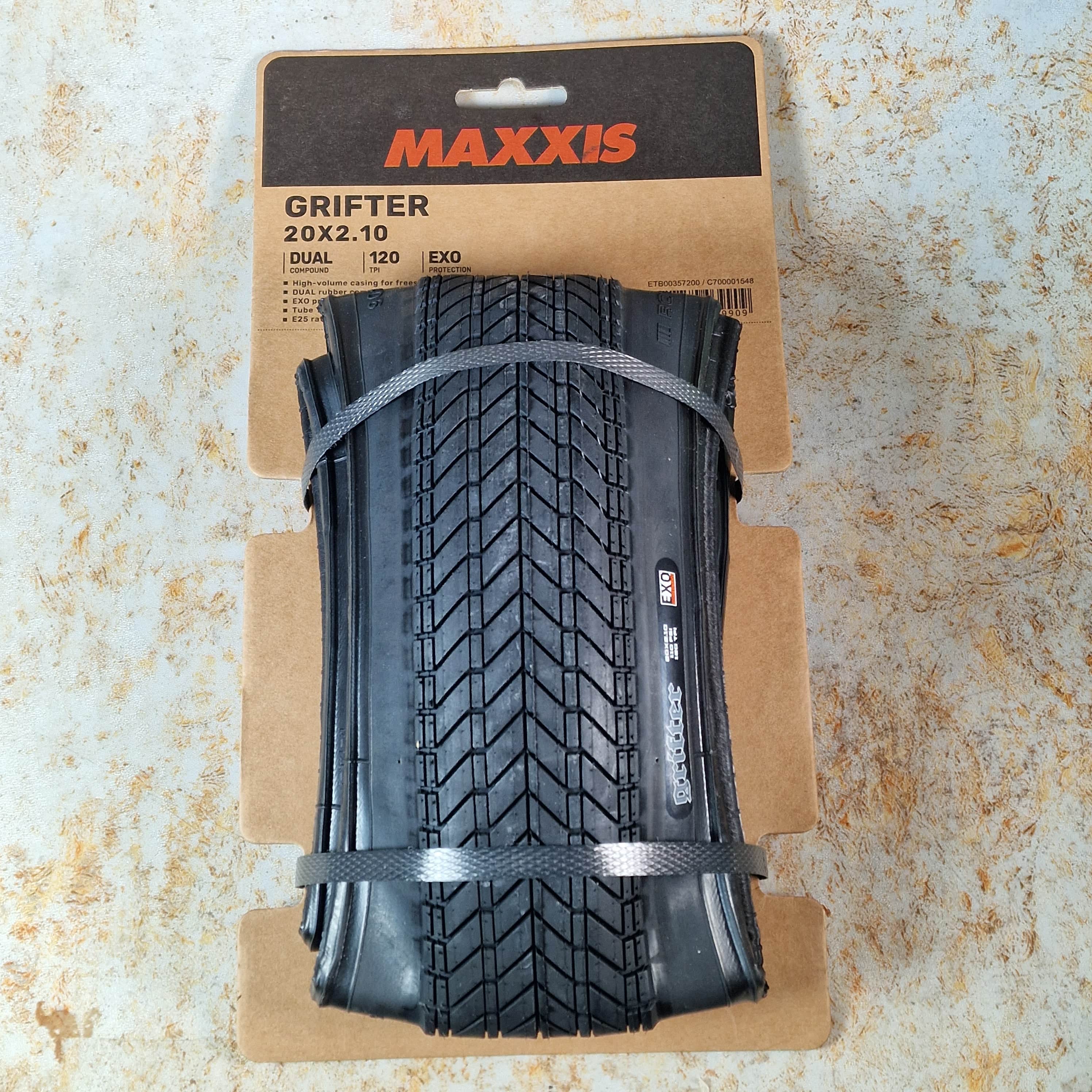 Maxxis Grifter 20 Inch Dual Compound Folding Tyre | Alans BMX