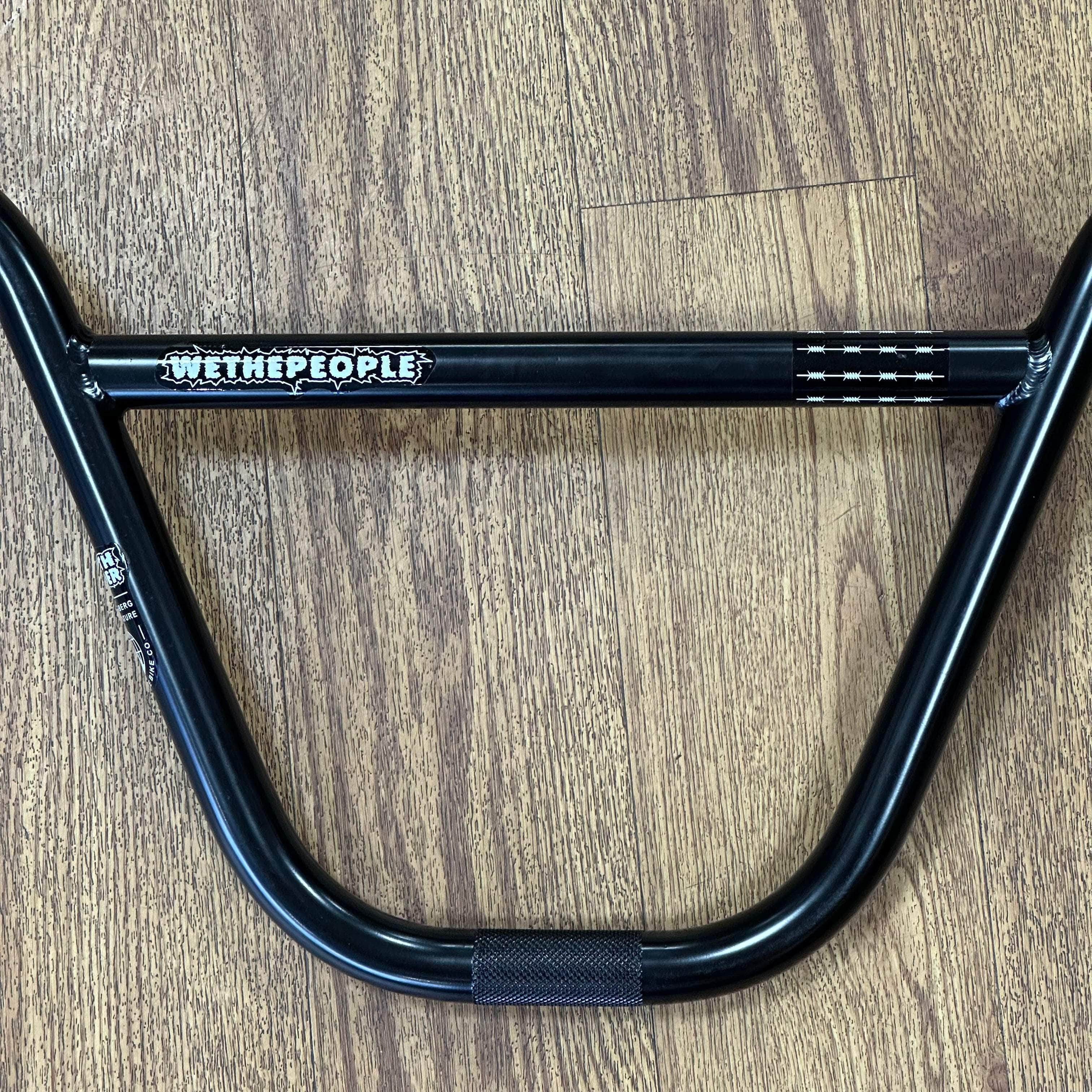 We The People Pathfinder 2-piece BMX Handlebars Black | Alans BMX