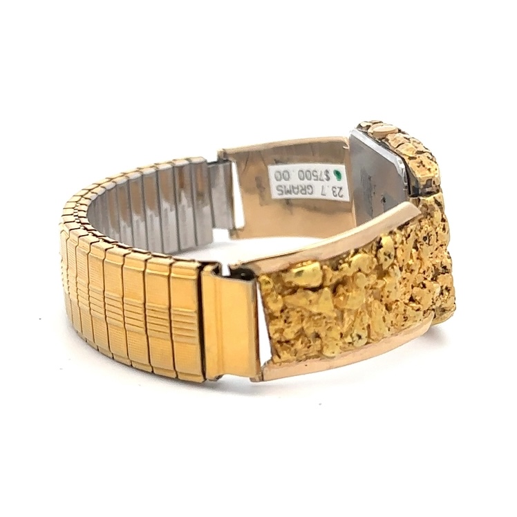 Seiko Gold Nugget Estate Watch - Alaska Mint