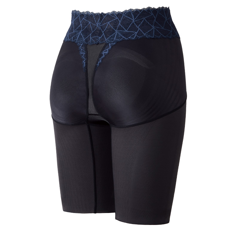 マルコ 補正下着 カーヴィシャス カレスブラック ロングガードル Q-82