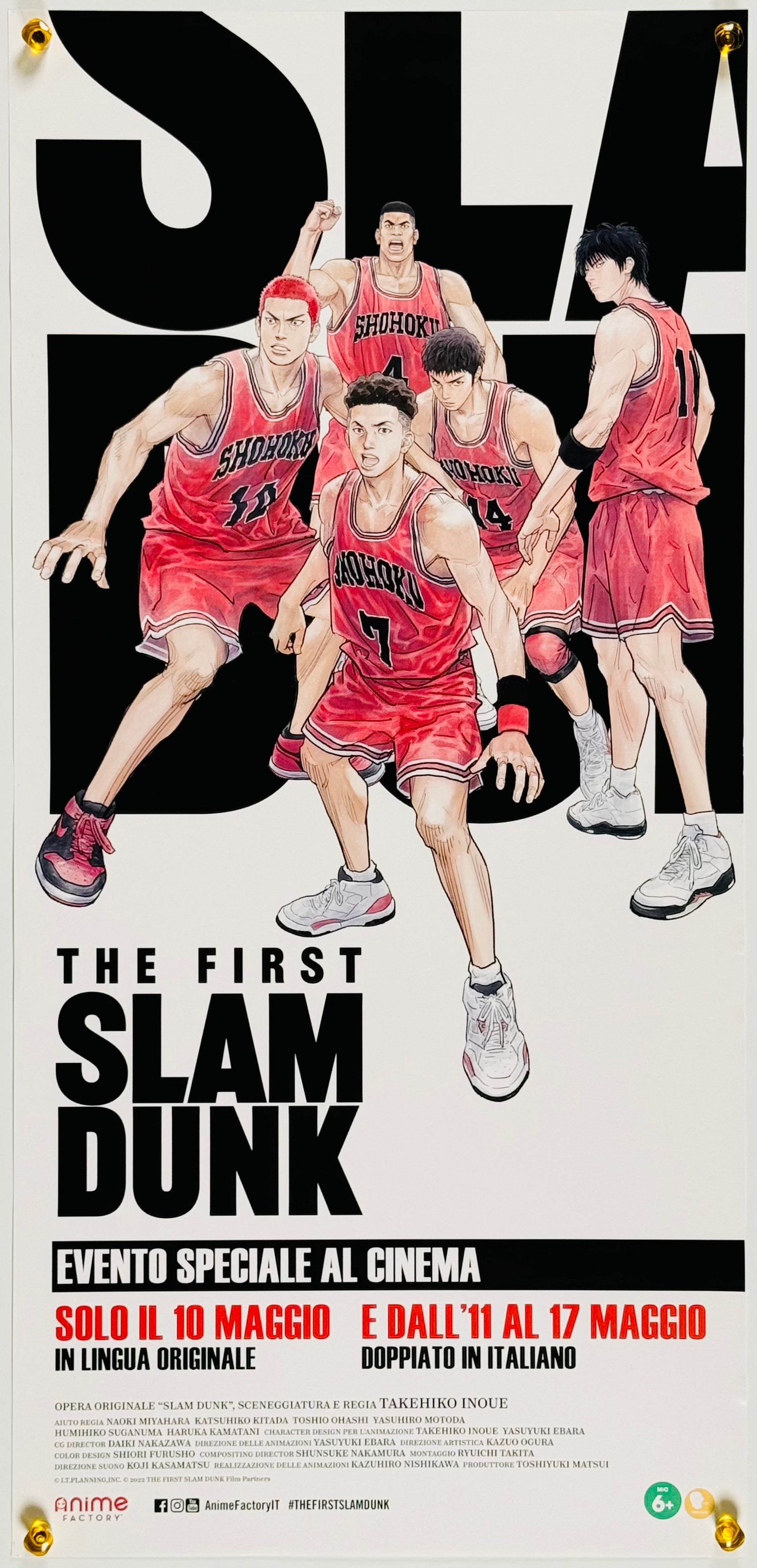 THE FIRST SLAM DUNK』 国内アニメ イタリア - 海外版映画ポスター専門