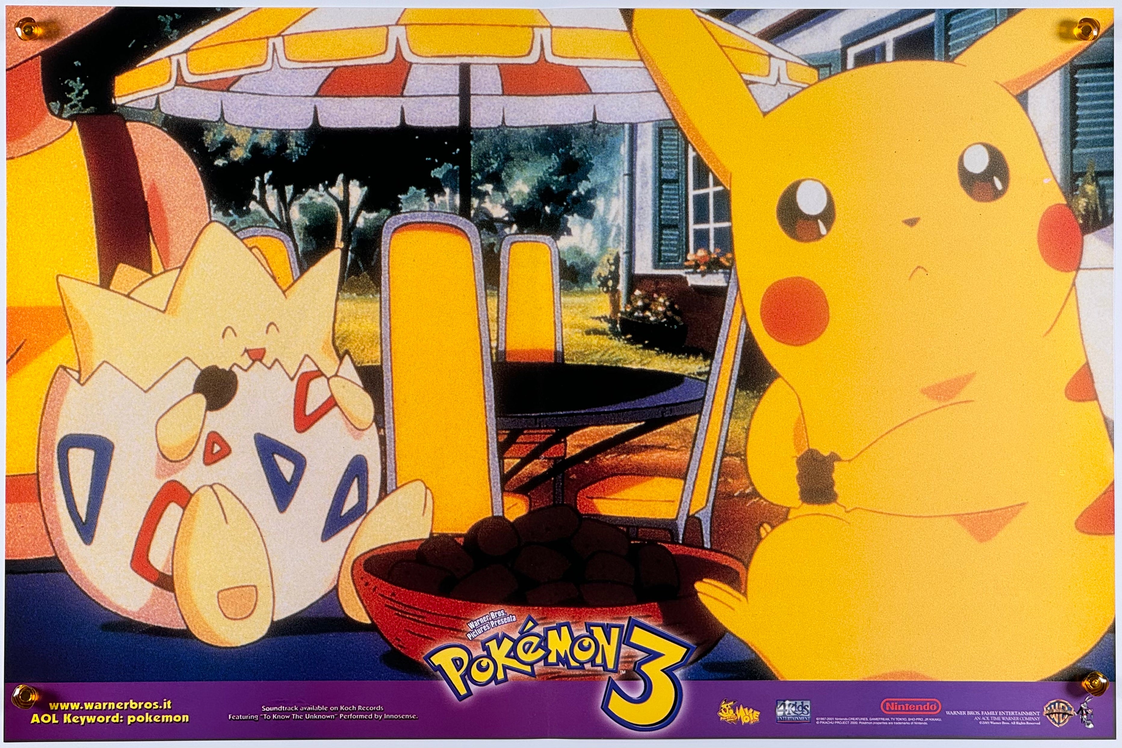 劇場版ポケットモンスター 結晶塔の帝王 ENTEI』 国内アニメ イタリア