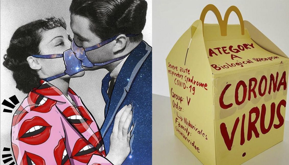 Covid Art: Quarantined artists inspired by the coronavirus | Al