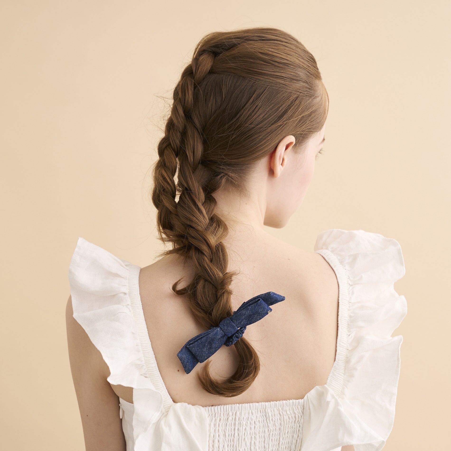 アレクサンドルドゥパリポニーリボンブラウンシュシュ