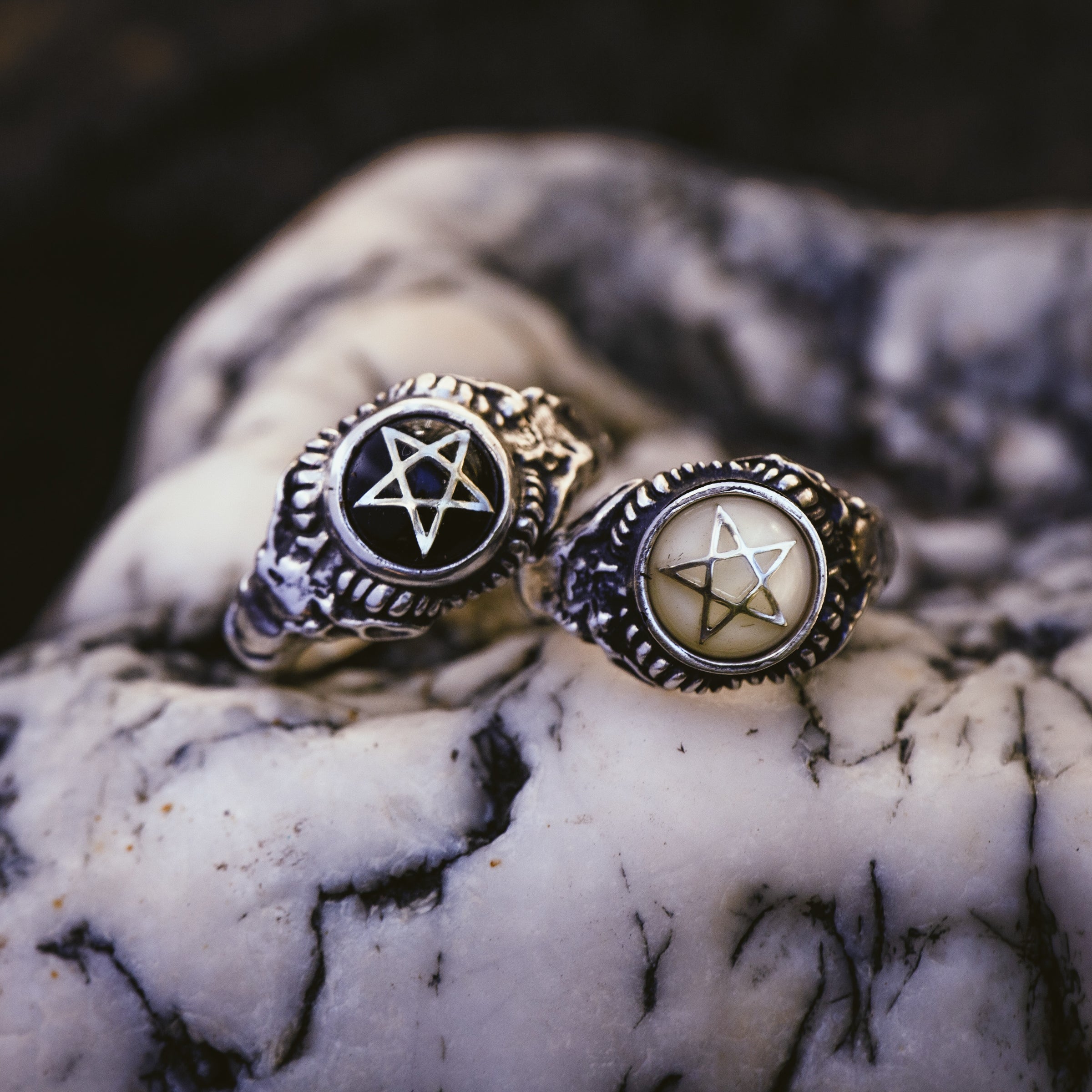 Black Baby Devil Heart Ring | Alex Streeter