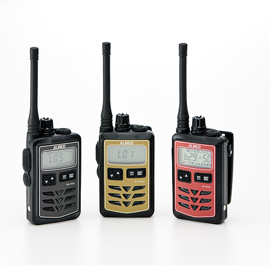 DJ-P321【小型軽量防水型トランシーバー】