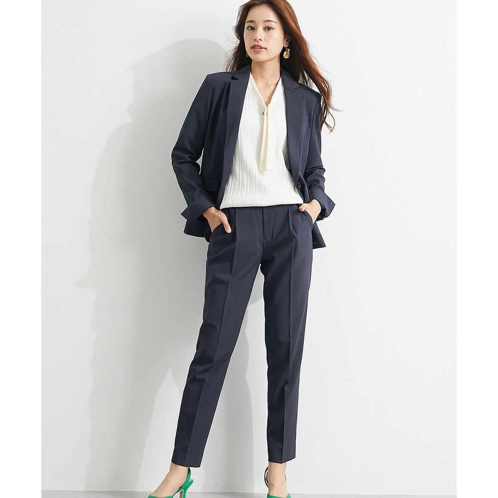 レディーススーツ】パンツスーツ（テーラードジャケット＋9分丈
