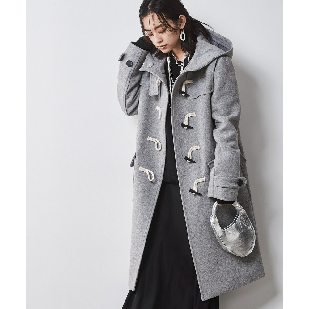 ウール混ダッフルコート 大きいサイズ シックスタイル CSQ0224E0010