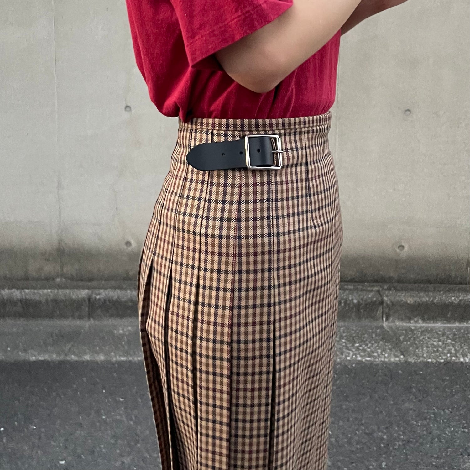 20％OFF】O'neil of Dublin キルトスカート ダブルベルト ガンクラブ