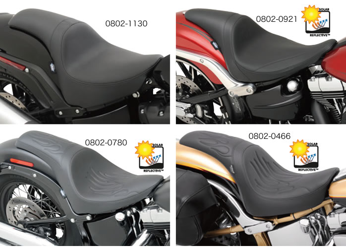 ドラッグスペシャリティーズ プレデター 2人乗りシート ソフテイル用