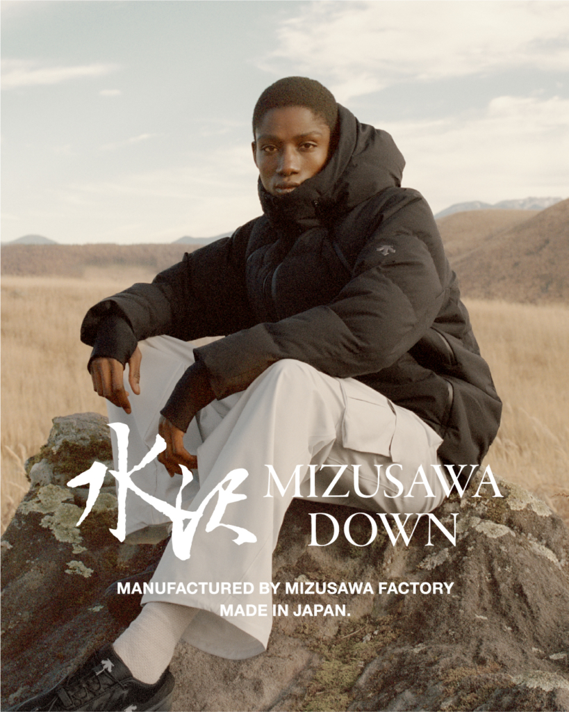 MIZUSAWA DOWN NEW MODEL“MERGE” & “TRIDENT”｜デサント オルテライン公式