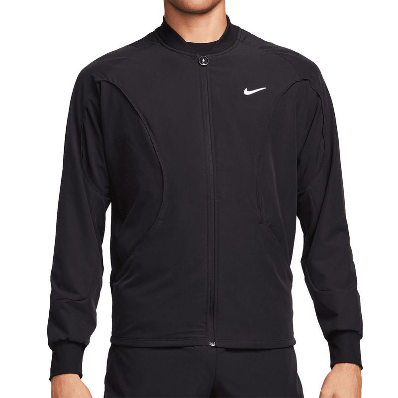 NikeCourt Men's Advantage Dri-FIT Tennis Jacket - Black – All