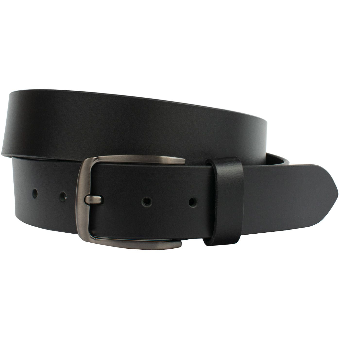 Millennial Black Leather Belt by Nickel Zero® - Allergy Canada
