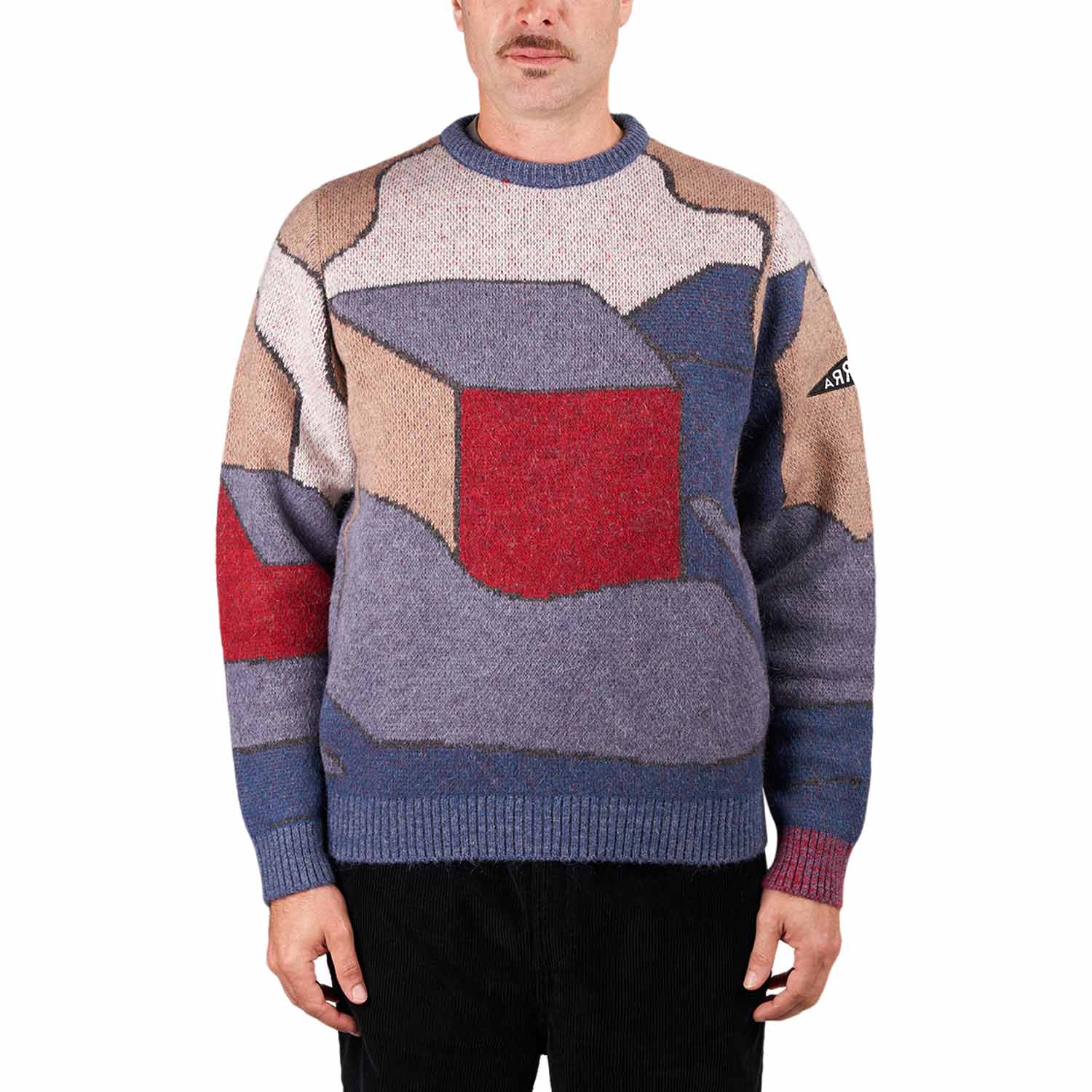 by Parra Your Street Knitted Pullover (Multi) 52332 - Allike Store