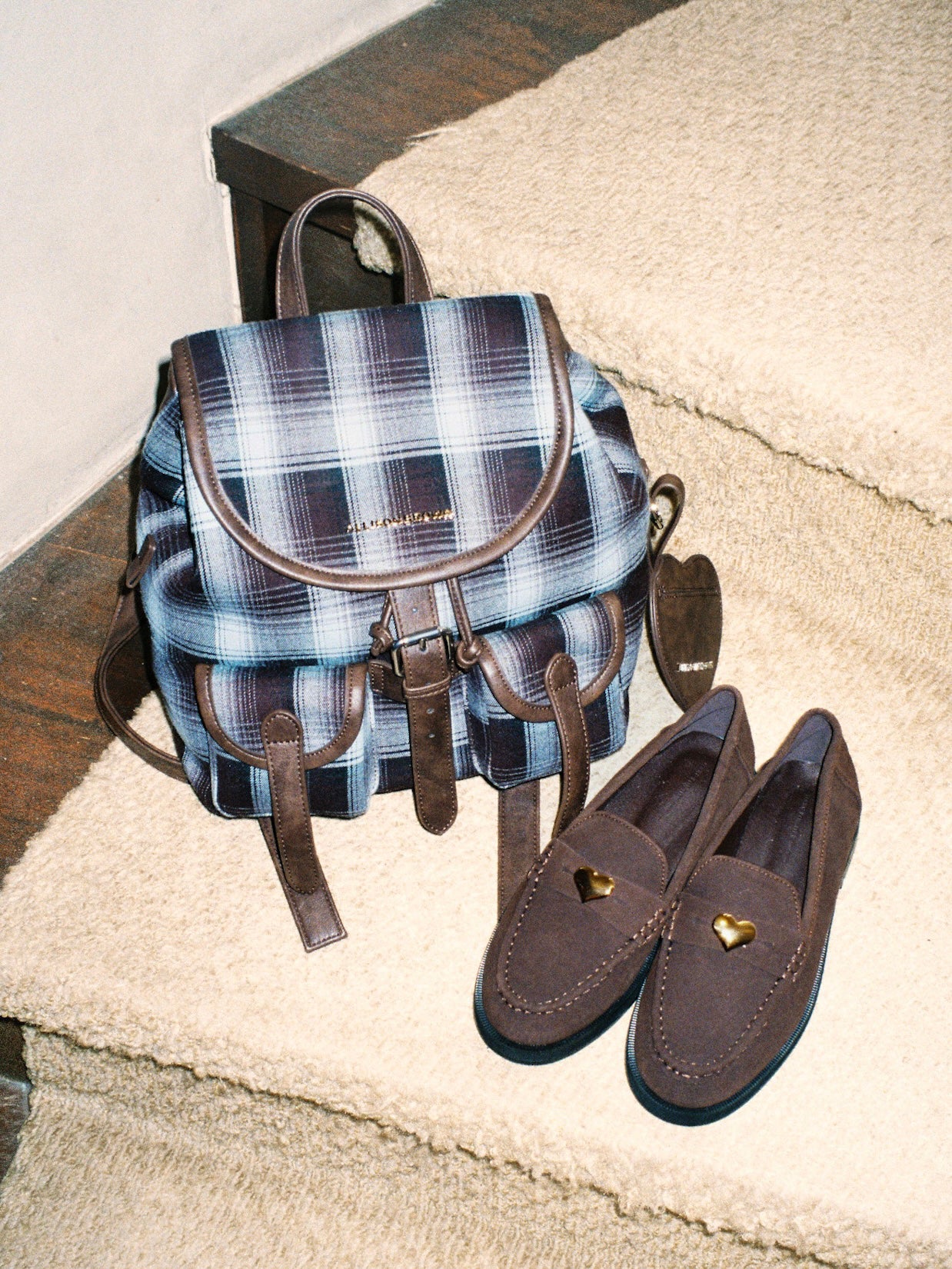 Everyday Check Backpack – ALLISON BROWN