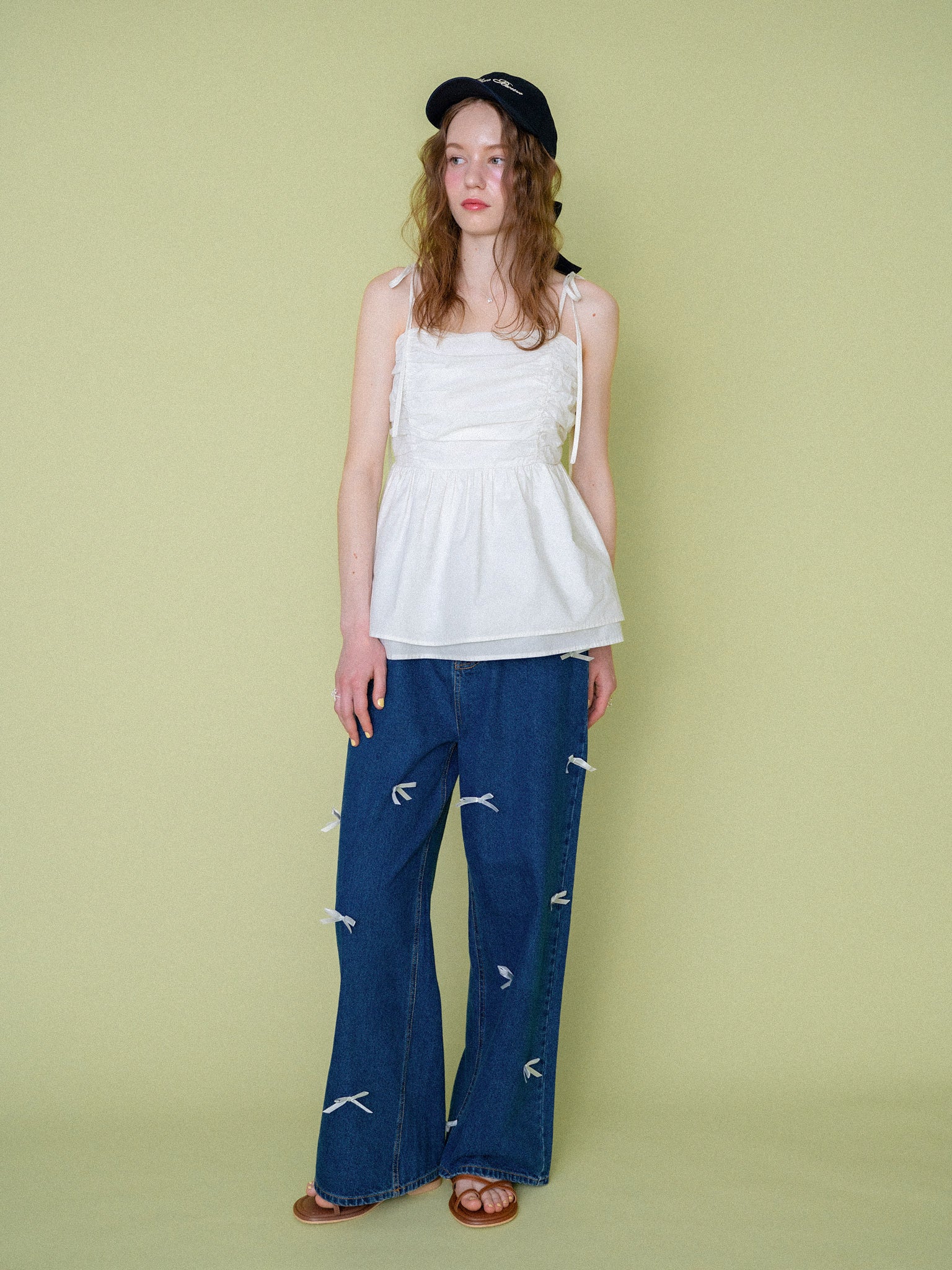 Petit Ribbon Loose Jeans – ALLISON BROWN