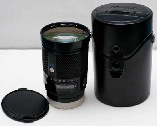 The Minolta AF 28-135mm f/4-4.5 Lens. Specs. MTF Charts. User Reviews.