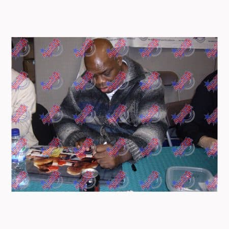 トーマス・ハーンズとイラン・バークレーのサイン入り16×12写真