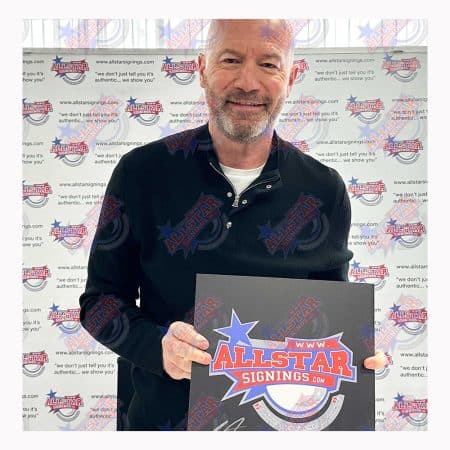 アラン・シアラーのサイン入り 16×12 ニューカッスル・ユナイテッドの