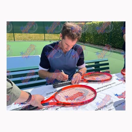 アンディ・マレーのサイン入りヘッドテニスラケット - オールスター