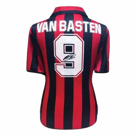 89-90 ミラン ファン・バステン選手 ユニフォーム 本物 89-90 ミラン