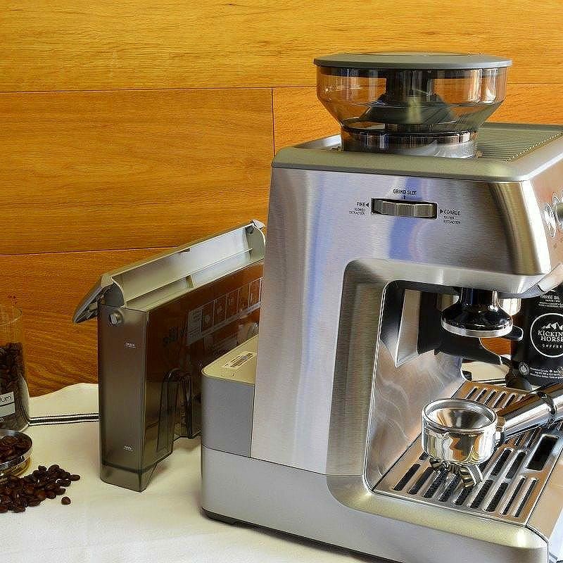 家庭用 エスプレッソマシン ブレビル社 豆挽き付 シングルボイラー