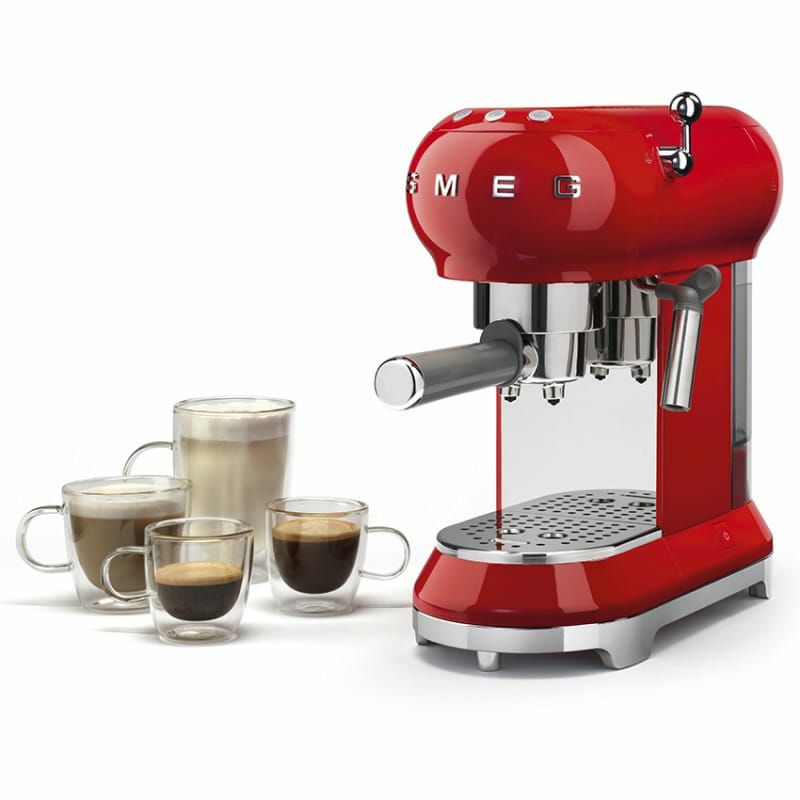 スメッグ エスプレッソマシン メーカー レトロスタイル Smeg Espresso