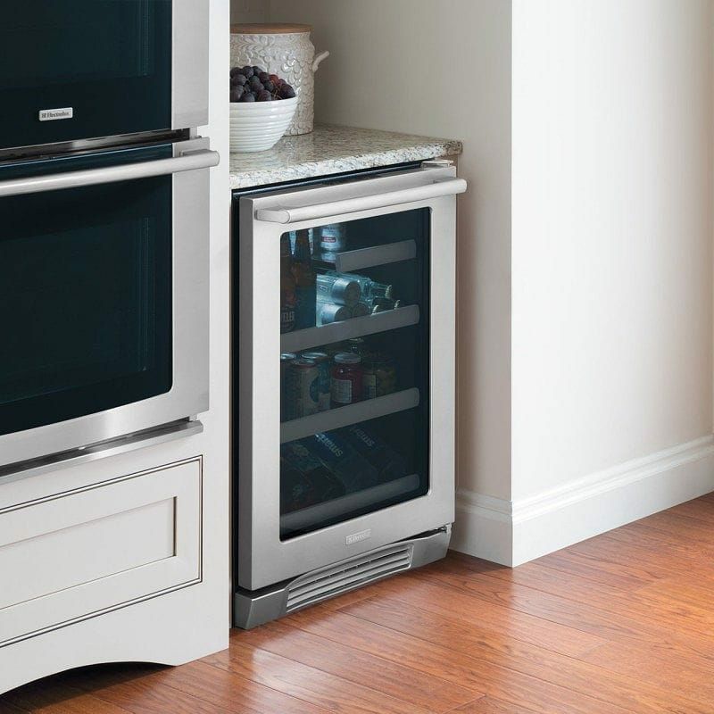 ビルトイン 冷蔵庫 アンダーカウンター ガラスドア エレクトロラックス