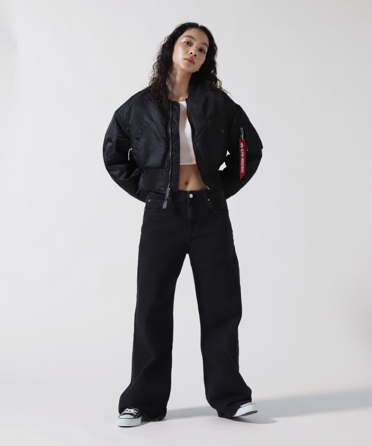 MA-1 CROPPED FLIGHT JACKET W ｜アルファ インダストリーズ