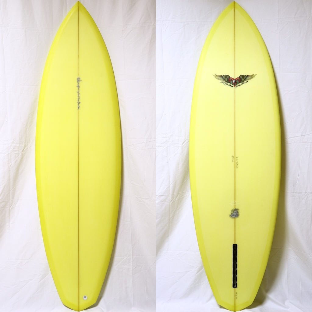Dick Van Straalen 6'2 Diamond Tail Single Fin PU – Alternative Mart