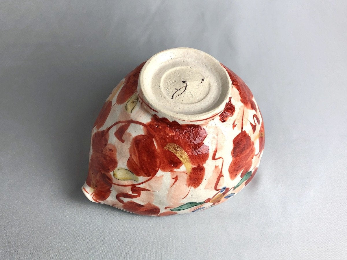 赤絵おかず鉢【鈴木工友】