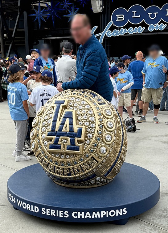 2025年 ドジャー・スタジアム観戦ブログ②】FIELD最前列で観戦