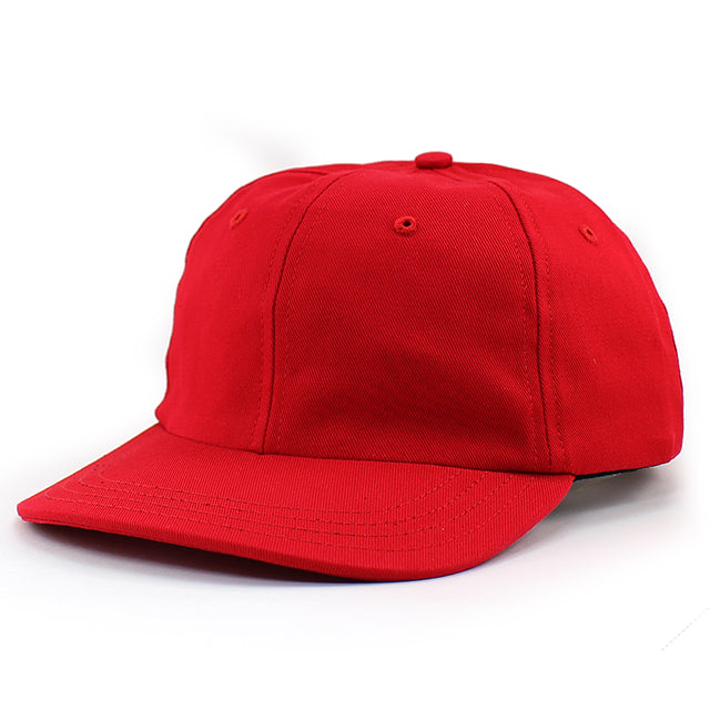 クーパーズタウンボールキャップ COTTON SOLID STRAPBACK CAP RED