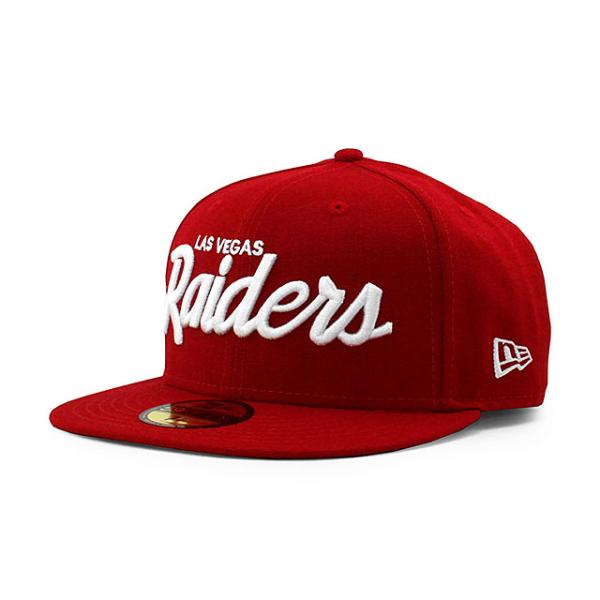 ニューエラ キャップ 59FIFTY ラスベガス レイダース NFL TEAM SCRIPT
