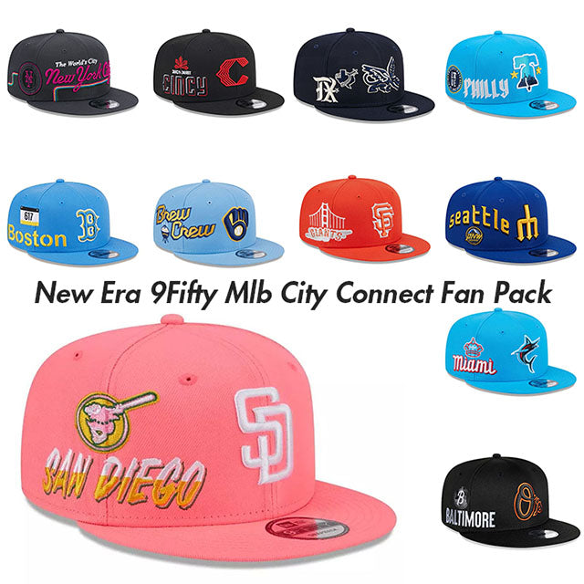 ニューエラ キャップ 9FIFTY 2024 MLB CITY CONNECT FAN PACK SNAPBACK